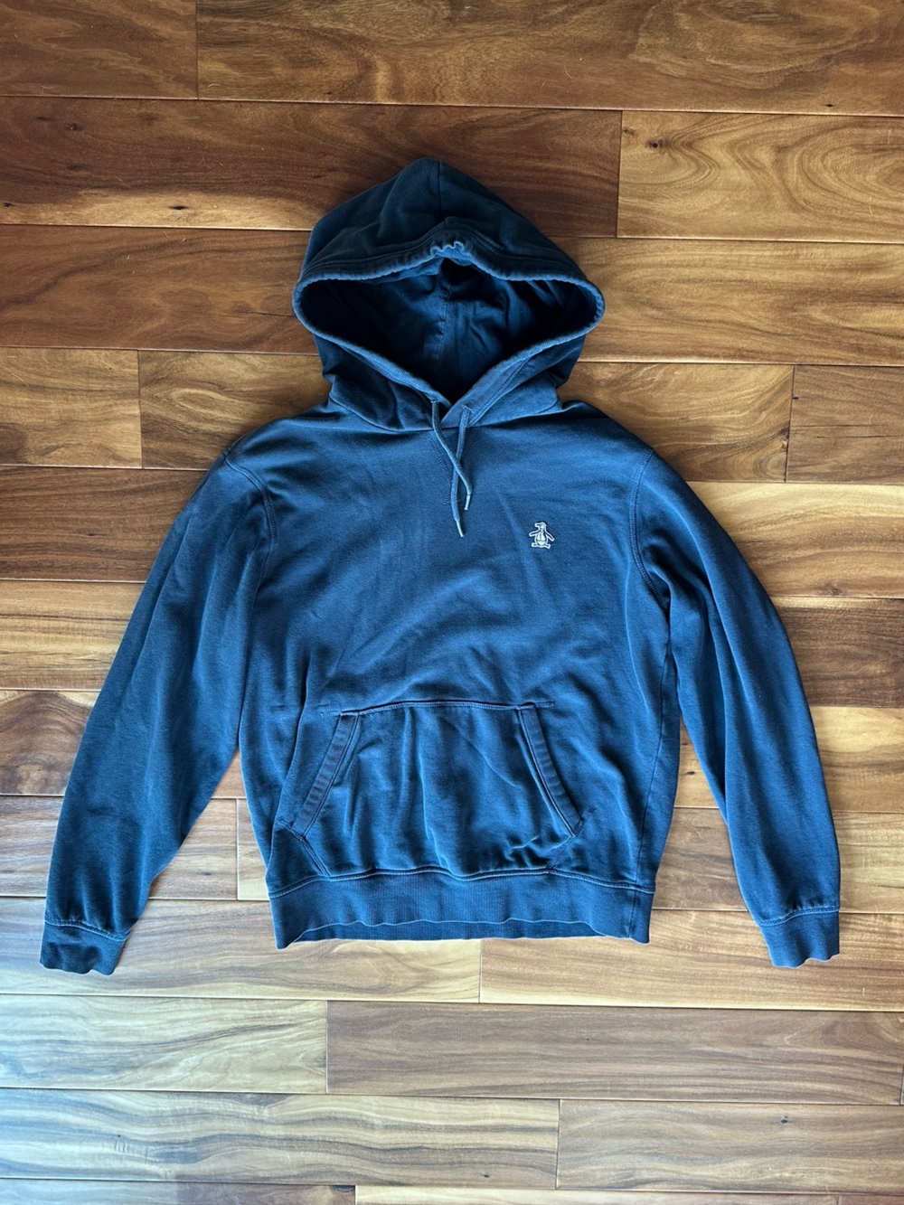 Original Penguin Dark Navy Pullover Hoodie size Small